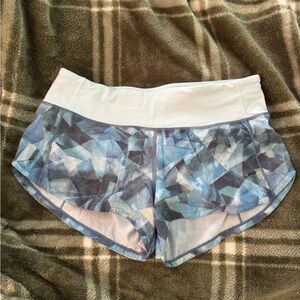 Lululemon Speed Up shorts